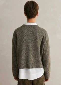 Alpaca Wool Perfect Country Jumper + Snood