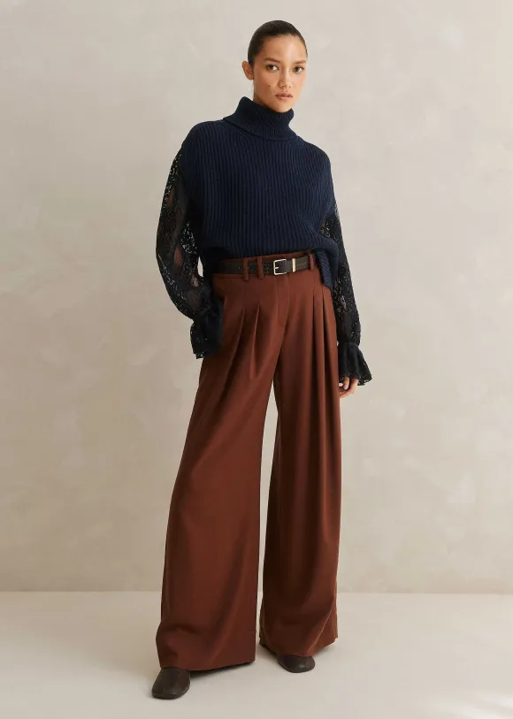 Antique Lace Sleeve Layering Top