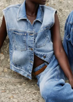 Authentic Denim Vest