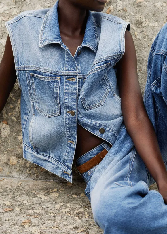 Authentic Denim Vest