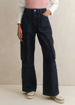 Baggy Cargo Denim Trouser