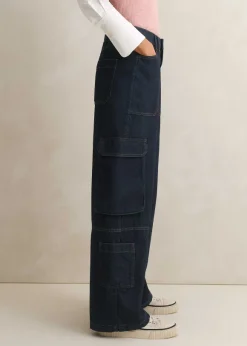 Baggy Cargo Denim Trouser