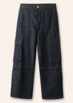 Baggy Cargo Denim Trouser