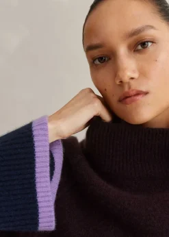 Boiled Cashmere Relaxed Stripe Jumper