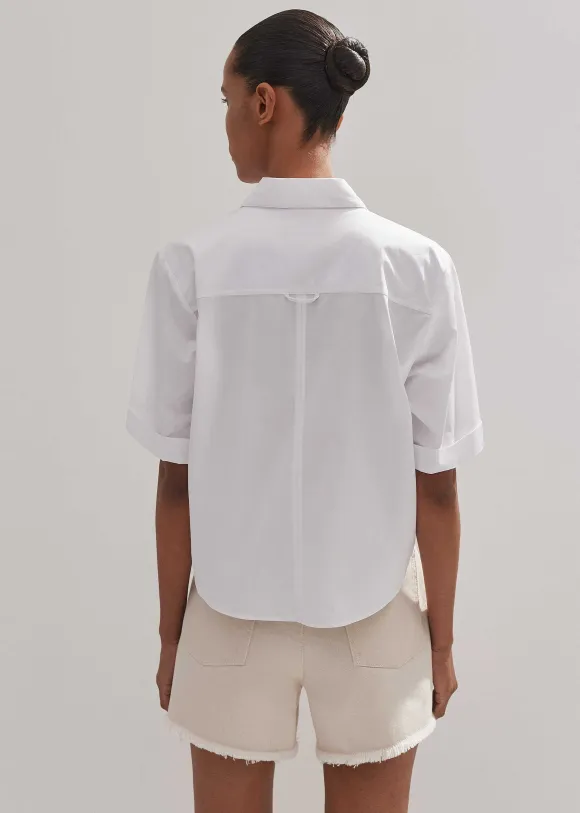 Boxy Cargo Crop Shirt