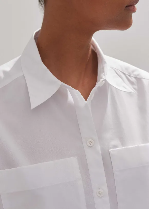 Boxy Cargo Crop Shirt
