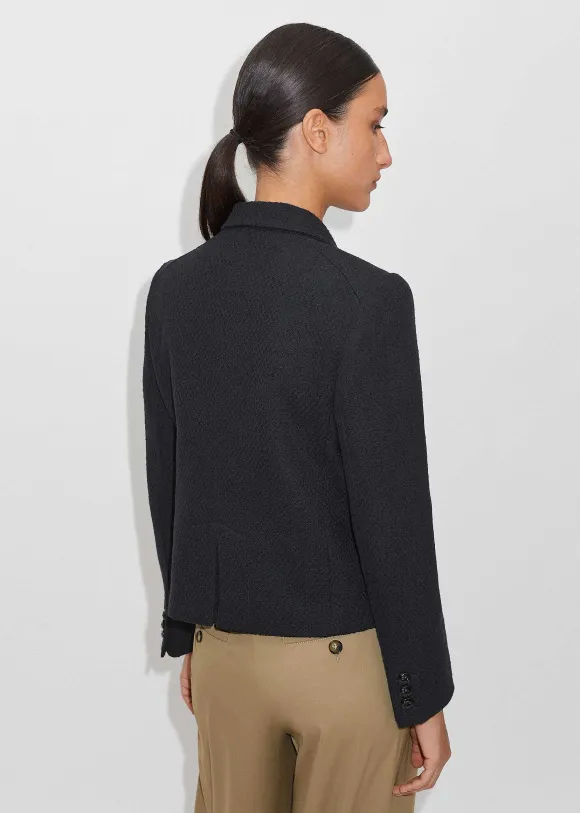 Bracelet Sleeve Boucle Crop Jacket