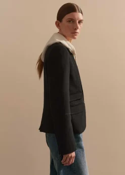 Bracelet Sleeve Short Workwear Blazer