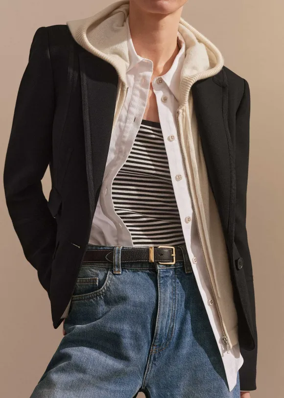 Bracelet Sleeve Short Workwear Blazer