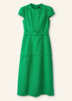 Cap Sleeve Midi Dress