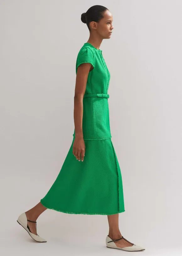 Cap Sleeve Midi Dress