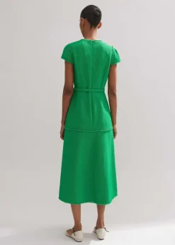 Cap Sleeve Midi Dress