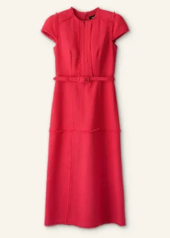 Cap Sleeve Midi Dress
