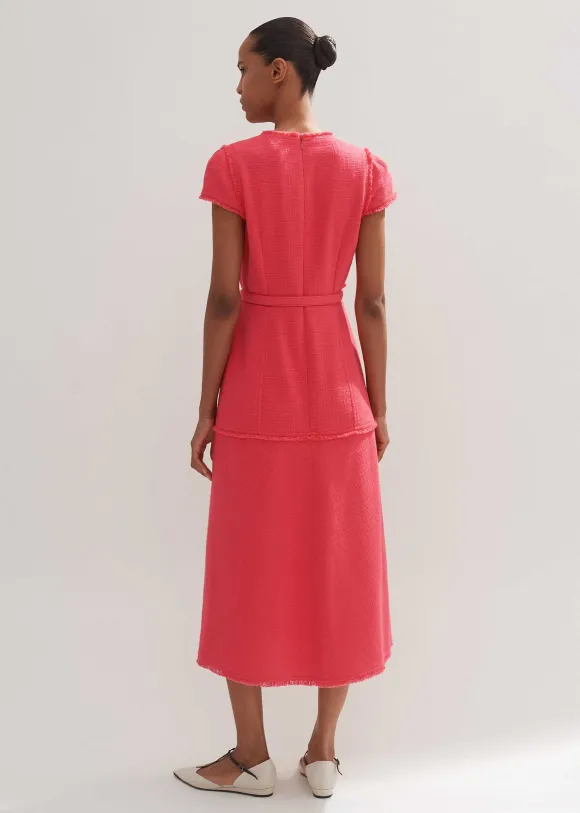 Cap Sleeve Midi Dress