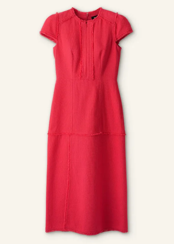 Cap Sleeve Midi Dress