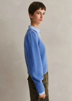 Cashmere Silk V-Neck Jumper