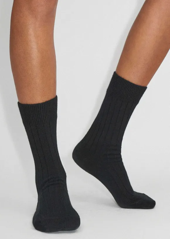 Cashmere-Blend Socks