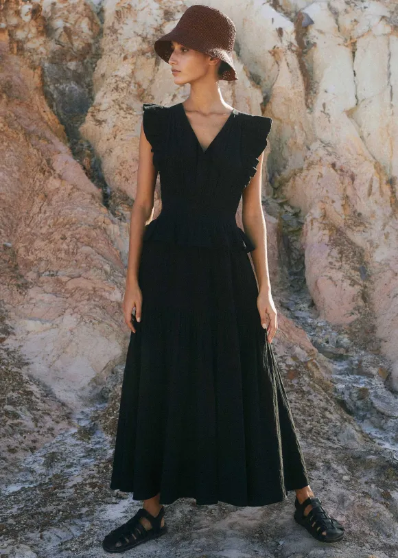 Cheesecloth Maxi Dress