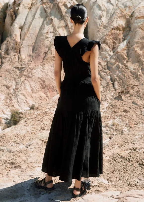 Cheesecloth Maxi Dress