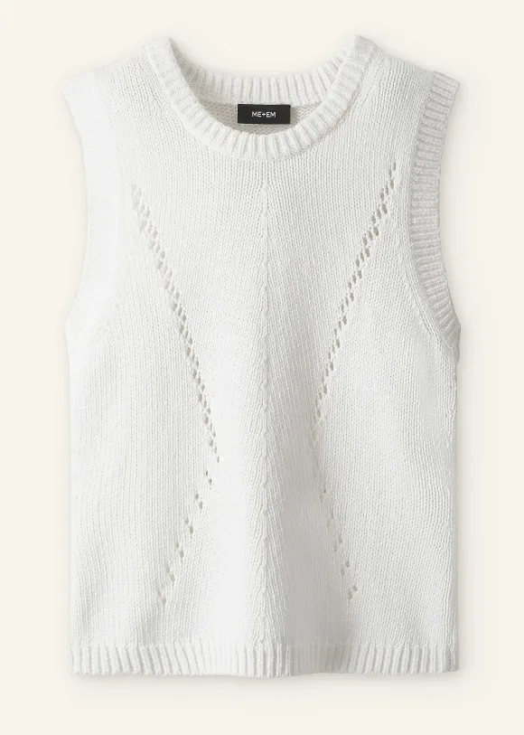 Chunky Cotton Fashioned Vest