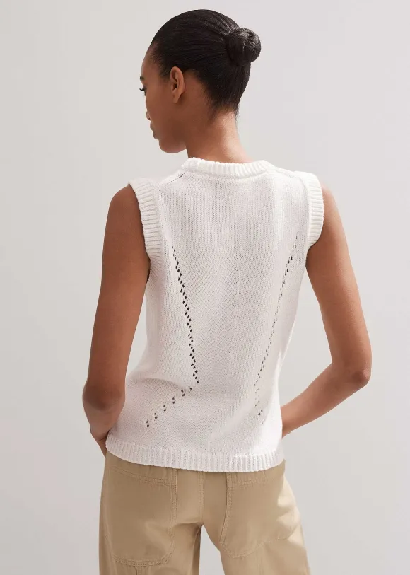 Chunky Cotton Fashioned Vest