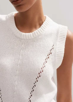Chunky Cotton Fashioned Vest