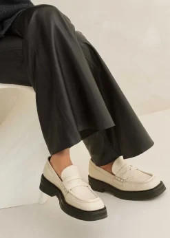 Chunky Square Toe Loafer
