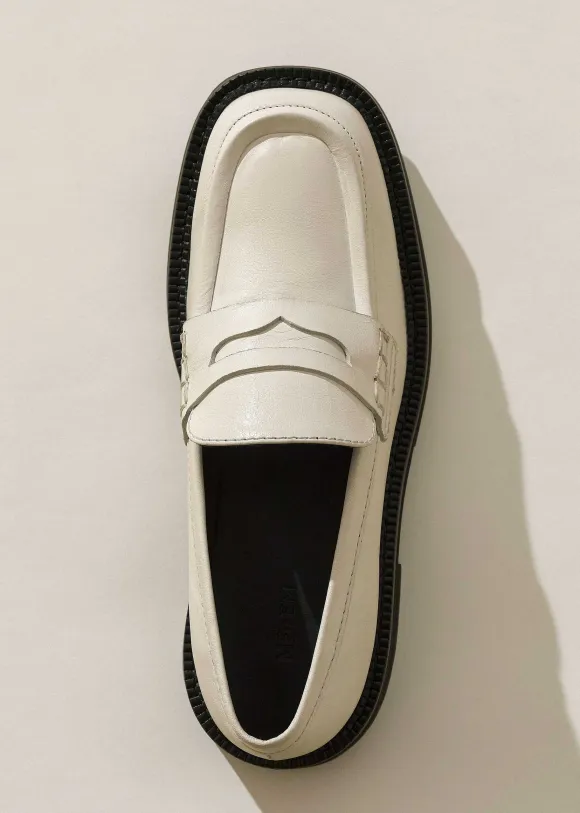 Chunky Square Toe Loafer