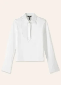 Classic Bib Detail Layering Shirt