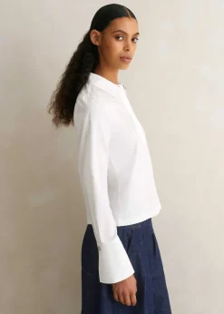 Classic Bib Detail Layering Shirt