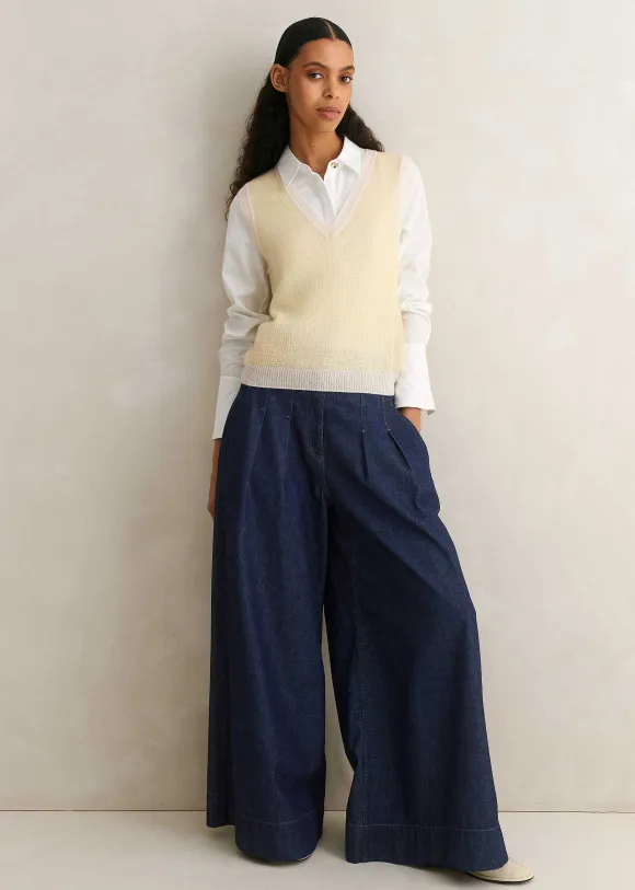 Classic Bib Detail Layering Shirt