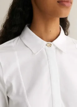 Classic Bib Detail Layering Shirt