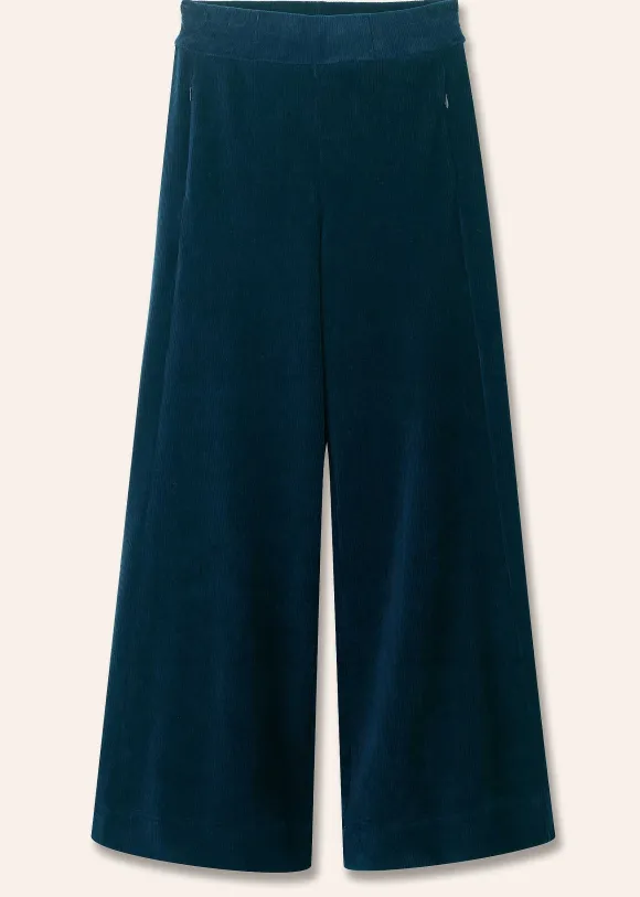 Cord Velour Palazzo Pant