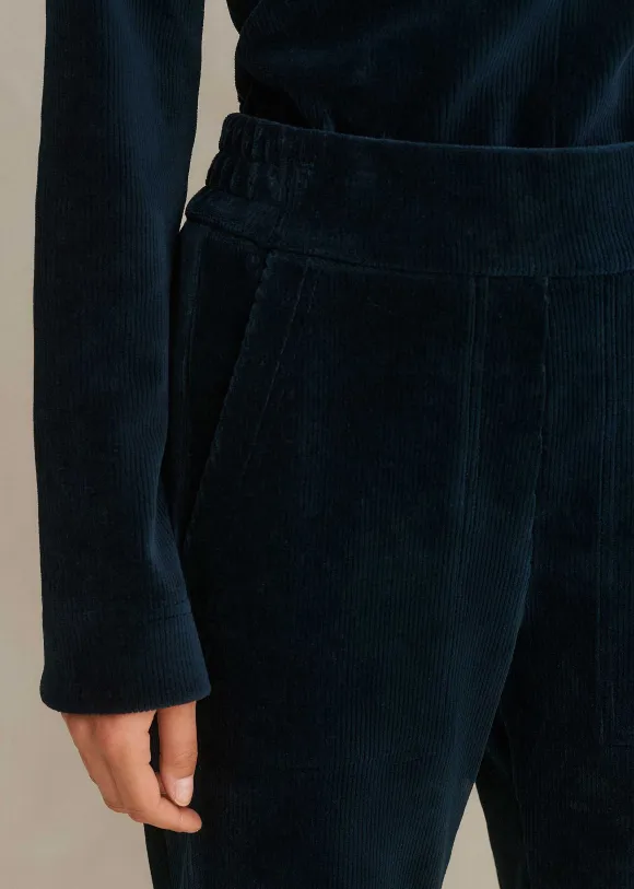Cord Velour Palazzo Pant