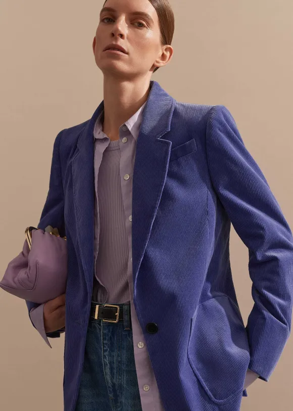 Corduroy Boyfriend Blazer