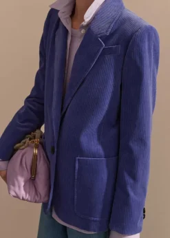 Corduroy Boyfriend Blazer