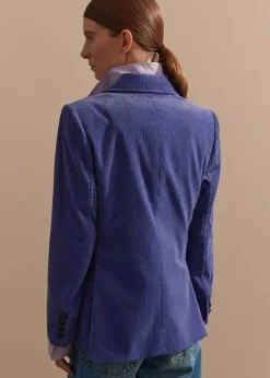 Corduroy Boyfriend Blazer