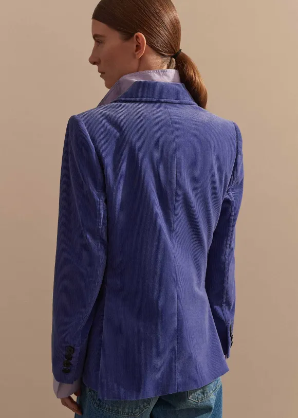 Corduroy Boyfriend Blazer