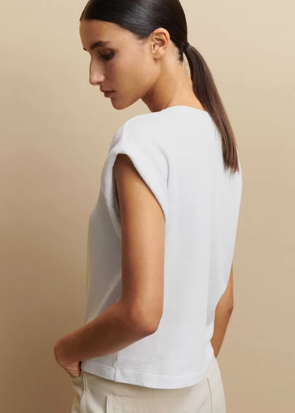 Cotton Muscle Sweatshirt Tee
