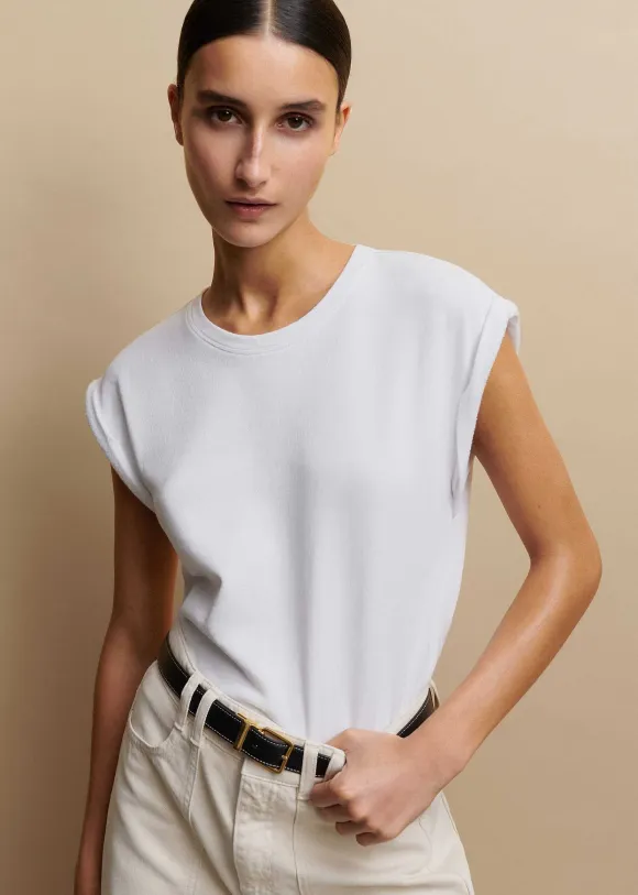 Cotton Muscle Sweatshirt Tee