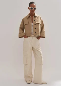 Cotton Twill Casual Swing Jacket