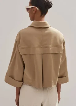 Cotton Twill Casual Swing Jacket