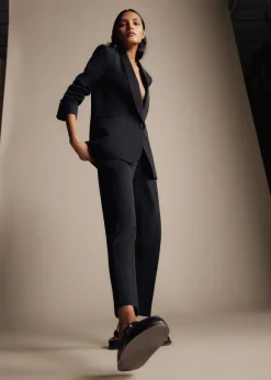 Crop Forever Tux Trouser Suit