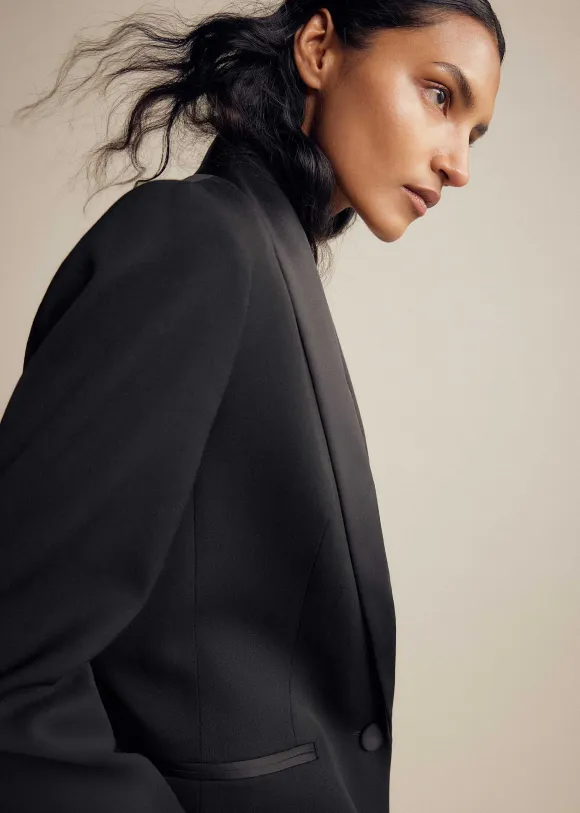 Crop Forever Tux Trouser Suit