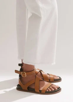 Crossover Footbed Sandal