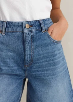 Denim High-Rise Bermuda Short