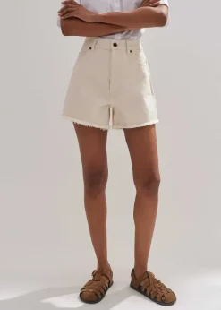 Distressed Denim Short