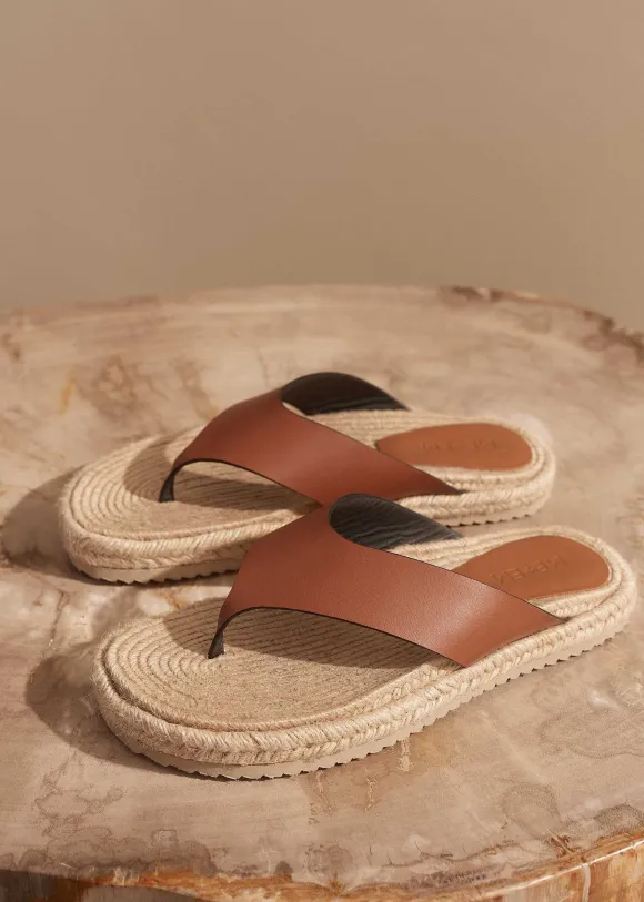 Espadrille Flip Flop