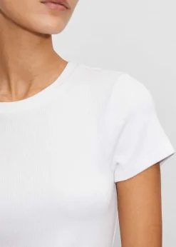 Fitted Rib Tee