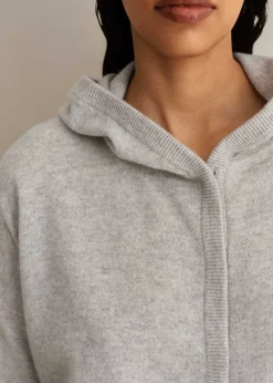 Icon Cashmere Crop Box Hoody